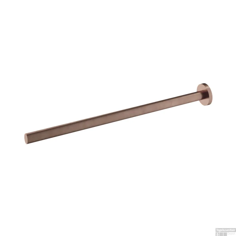 Laatste Versie Handdoekstang Hotbath Archie 64 CM Geborsteld Koper PVD