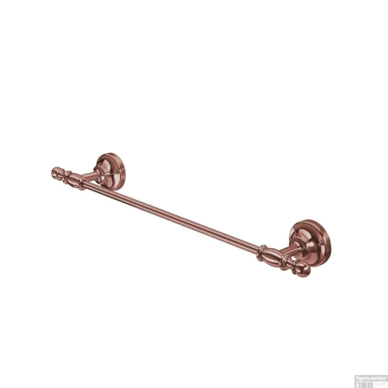 Veilige Betaling Handdoekhouder Sapho Perla Hangend 44.8 cm Rose Goud