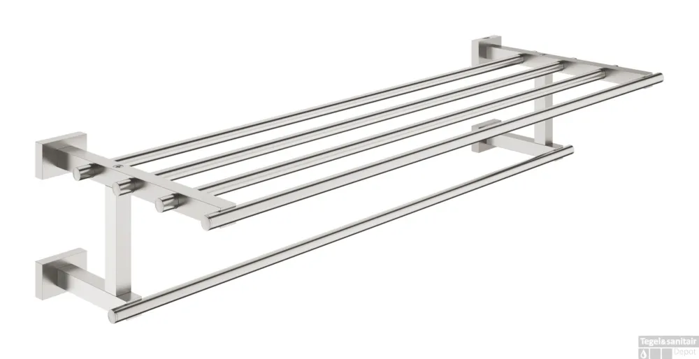 Handdoekhouder GROHE Essentials Cube 2 Armig Favoriet