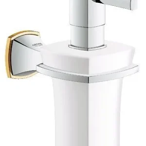 Laatste Kans GROHE Grandera Zeepdispenser Wand Chroom-goud