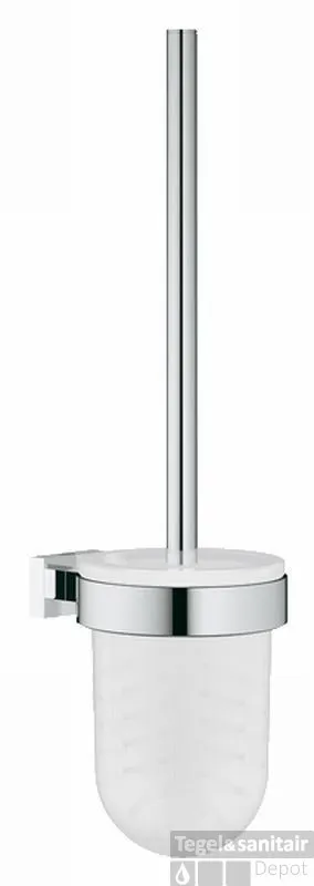 Veilige Betaling GROHE Essentials Cube Closetborstelhouder Chroom