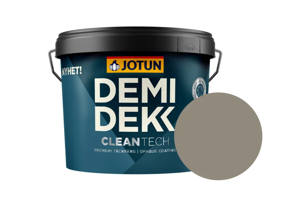 Jotun Demidekk Cleantech Beits – Dekkend Zijdeglans – Brun Jord - 10 l Koop Online