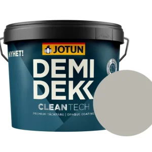 Tijdelijk Beschikbaar Jotun Demidekk Cleantech Beits – Dekkend Zijdeglans – Skodde - 10 l