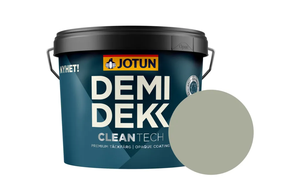 Jotun Demidekk Cleantech Beits – Dekkend Zijdeglans – Lærdal - 10 l Laatste Versie