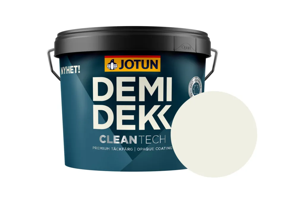 Uitverkoop Jotun Demidekk Cleantech Beits – Dekkend Zijdeglans – Bomull - 10 l