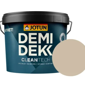 Jotun Demidekk Cleantech Beits – Dekkend Zijdeglans – Strand - 3 l Beperkte Voorraad