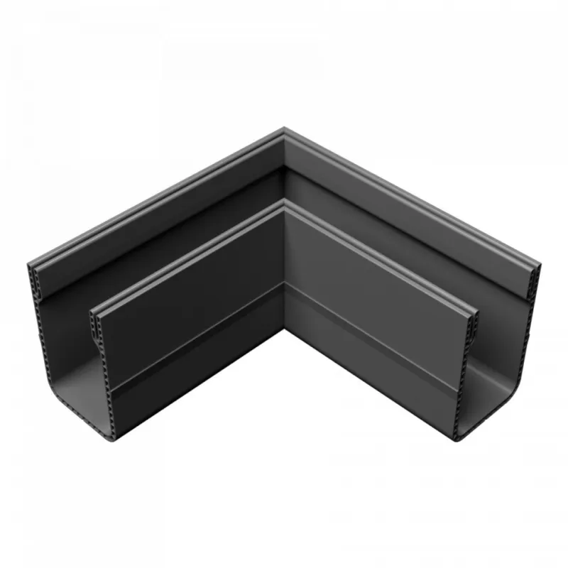 Must-Have L-Hoekstuk Ultra Drain Watergoot PVC - Per Stuk