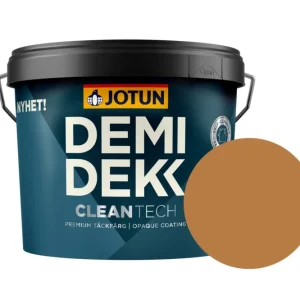 Tijdelijk Beschikbaar Jotun Demidekk Cleantech Beits – Dekkend Zijdeglans – Staverngul - 3 l