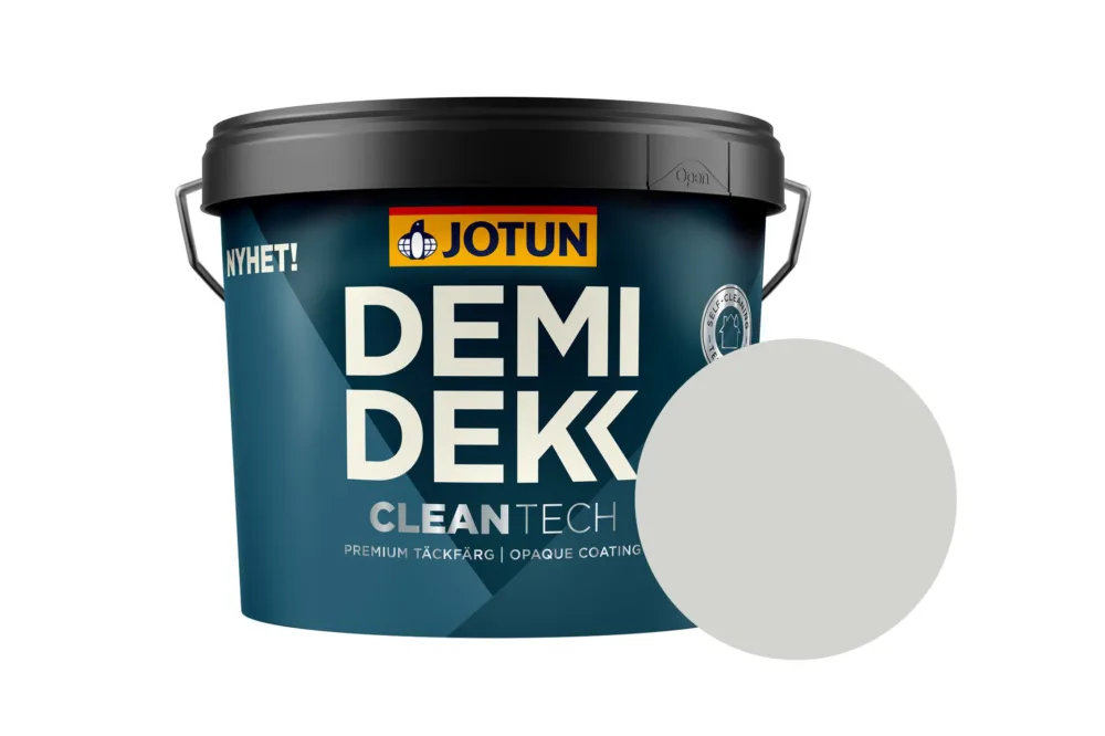 Meest Verkocht Jotun Demidekk Cleantech Beits – Dekkend Zijdeglans – Morgendis - 10 l