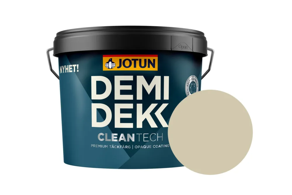 Jotun Demidekk Cleantech Beits – Dekkend Zijdeglans – Herregard - 3 l Dagaanbieding