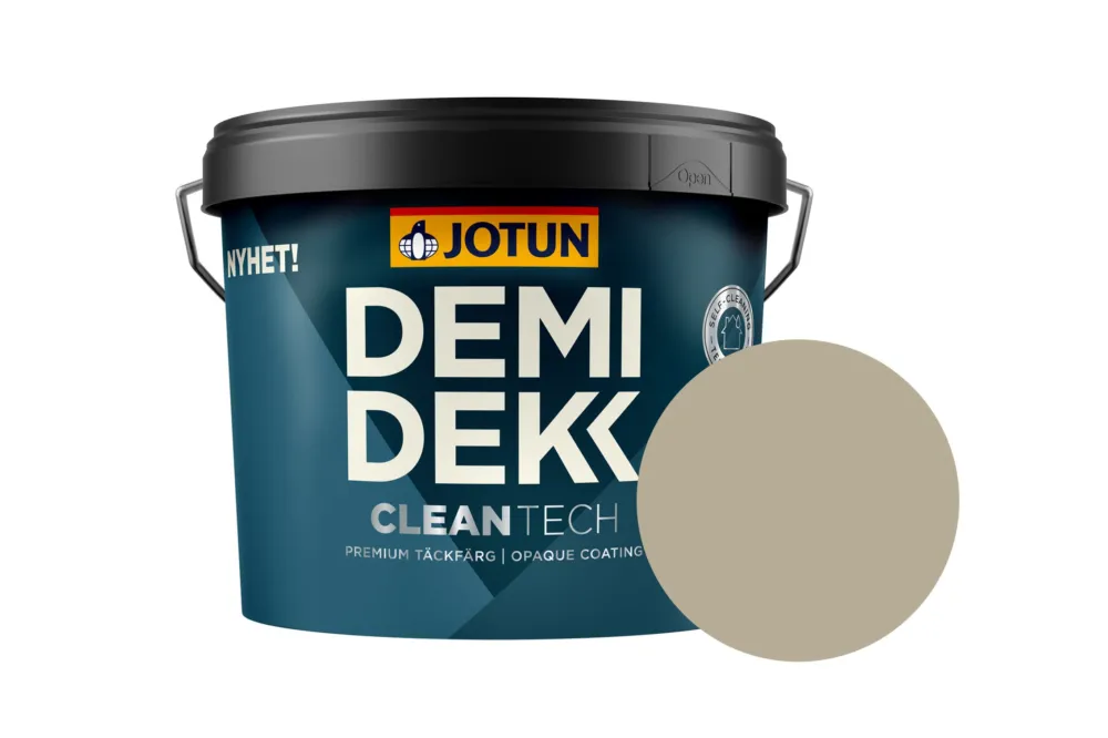 Betrouwbaar Jotun Demidekk Cleantech Beits – Dekkend Zijdeglans – Lys Hamp - 3 l