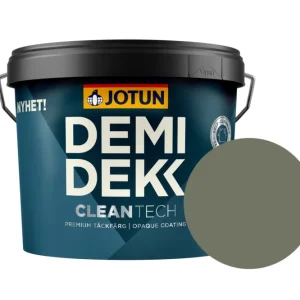 Jotun Demidekk Cleantech Beits – Dekkend Zijdeglans – Herregardsgrønn - 3 l Fabrieksprijs