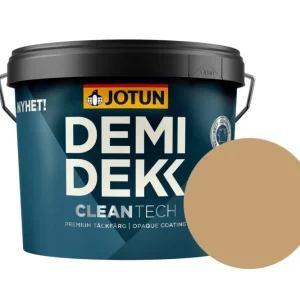 Jotun Demidekk Cleantech Beits – Dekkend Zijdeglans – Muted Yellow - 3 l Finale Uitverkoop