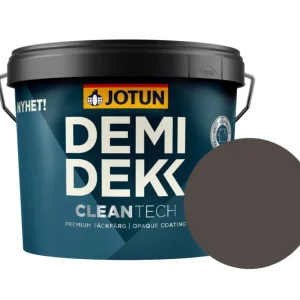 Jotun Demidekk Cleantech Beits – Dekkend Zijdeglans – Nøtt - 10 l Op = Op