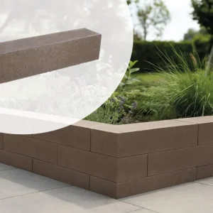 Superprijs Stapelblokken Linia Excellence 12x12x60cm - Taupe