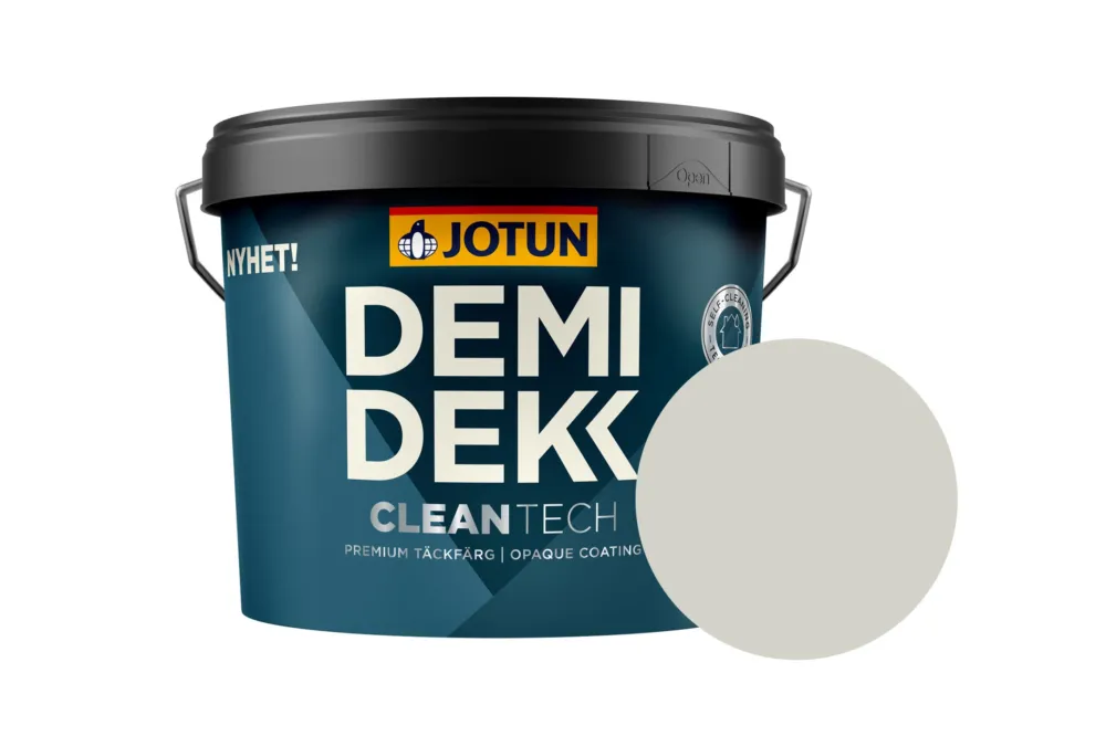 Jotun Demidekk Cleantech Beits – Dekkend Zijdeglans – Lys Antikkgra - 10 l Bestel Nu