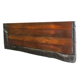 Beschoeiing-schot Hardhout / Keerwand 2 meter breed in diverse hoogtes - 100 cm Favoriet