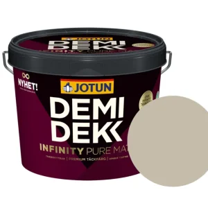 Aanbieding Jotun Demidekk Infinity Pure Matt Beits – Dekkend Mat - Natural Beige - 3 l