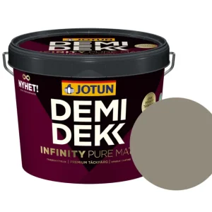 Jotun Demidekk Infinity Pure Matt Beits – Dekkend Mat - Brun Jord - 10 l Lage Prijs