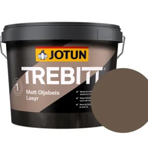 Voordeelprijs Jotun Trebitt Oljebeis Beits – Transparant Mat – Jernvitrol - 10 l
