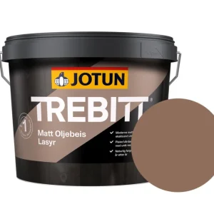 Gereduceerde Prijs Jotun Trebitt Oljebeis Beits – Transparant Mat – Eksotisk Tre - 10 l