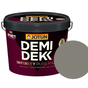 Jotun Demidekk Infinity Pure Matt Beits – Dekkend Mat - Gra Skifer - 3 l Direct Beschikbaar