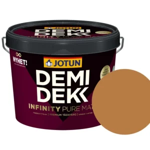 Jotun Demidekk Infinity Pure Matt Beits – Dekkend Mat - Staverngul - 10 l Express Levering