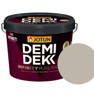 Voordeelprijs Jotun Demidekk Infinity Pure Matt Beits – Dekkend Mat - Balmy Grey - 3 l