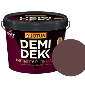 Seizoensaanbieding Jotun Demidekk Infinity Pure Matt Beits – Dekkend Mat - Dodenkopf - 10 l