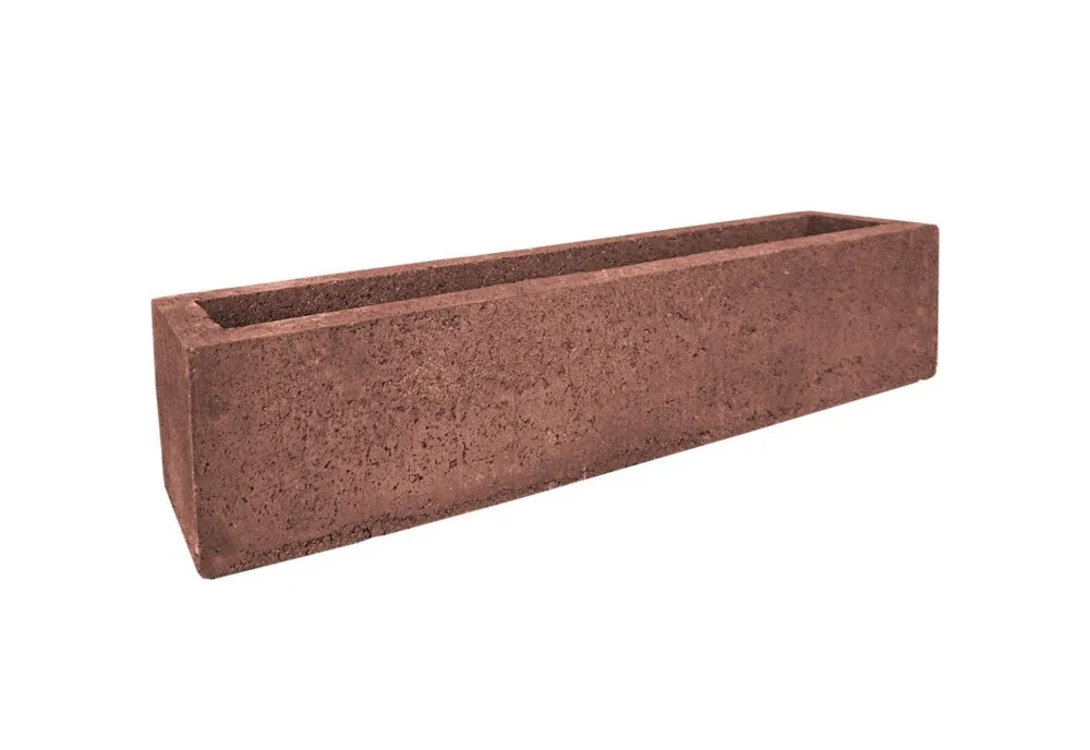 Beplantingselement Fiora Block Gardenlux 100x20x20cm Corten Exclusieve Aanbieding