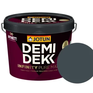 Must-Have Jotun Demidekk Infinity Pure Matt Beits – Dekkend Mat - Fjellbla - 10 l