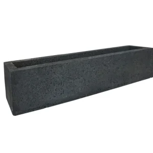 Beplantingselement Fiora Block Gardenlux 100x20x20cm Antraciet Betrouwbaar