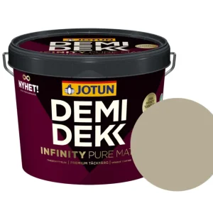 Beperkte Voorraad Jotun Demidekk Infinity Pure Matt Beits – Dekkend Mat - Lys Hamp - 3 l