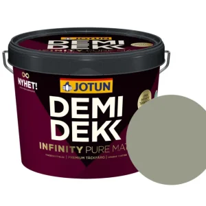 Jotun Demidekk Infinity Pure Matt Beits – Dekkend Mat - Dewy Green - 3 l Veilige Betaling
