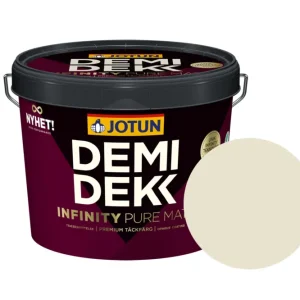 Bestseller Jotun Demidekk Infinity Pure Matt Beits – Dekkend Mat - Gjenskinn - 10 l