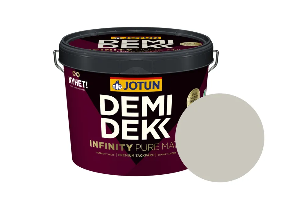 Betaalbaar Jotun Demidekk Infinity Pure Matt Beits – Dekkend Mat - Villagra - 3 l