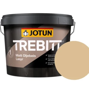 Jotun Trebitt Oljebeis Beits – Transparant Mat – Touch Of Oak - 10 l Superprijs