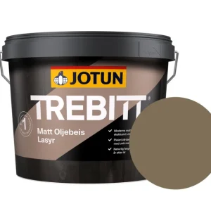 Bestel Nu Jotun Trebitt Oljebeis Beits – Transparant Mat – Eldet Gra - 10 l