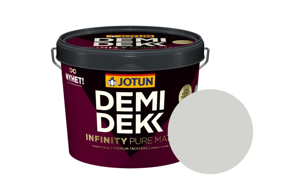 Jotun Demidekk Infinity Pure Matt Beits – Dekkend Mat - Morgendis - 10 l Beperkte Voorraad