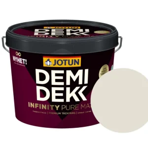 Actieprijs Jotun Demidekk Infinity Pure Matt Beits – Dekkend Mat - Dus - 10 l
