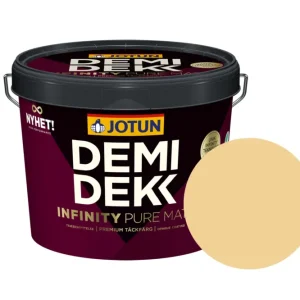 Veilige Betaling Jotun Demidekk Infinity Pure Matt Beits – Dekkend Mat - Demigul - 10 l