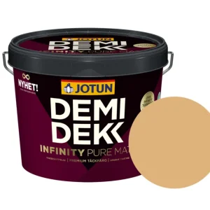 Veilige Betaling Jotun Demidekk Infinity Pure Matt Beits – Dekkend Mat - Skagengul - 10 l