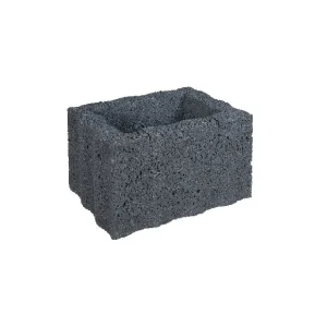 Superprijs Beplantingselement Ridgeflor Middel Gardenlux 40x30x25cm Antraciet