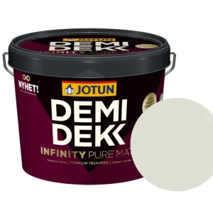 Aanbieding Jotun Demidekk Infinity Pure Matt Beits – Dekkend Mat - Tidløs - 3 l