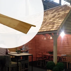 Lage Kosten Red Cedar Nokvorsten per 5 meter (20 stuks)