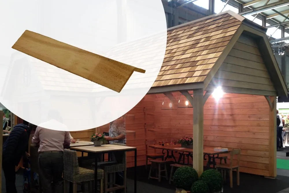 Lage Kosten Red Cedar Nokvorsten per 5 meter (20 stuks)