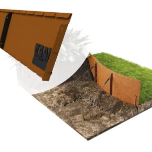 Straightcurve Flexline Borderrand Cortenstaal 40 x 216 cm Betrouwbaar