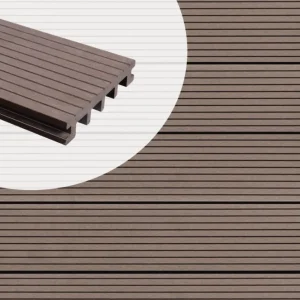 Exclusieve Aanbieding Vlonderplank Composiet Timmdek The Andes 2.3 x 14 cm Pecan - 400 cm