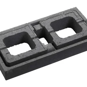 Globe Muurelement L 60x30x9cm Antraciet Alleen Vandaag