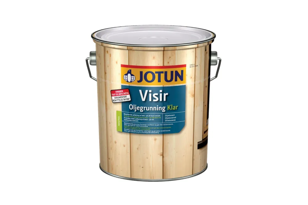 Aanbieding Jotun Visir Oljegrunning Klar - Kleurloze Grondverf - 9 l